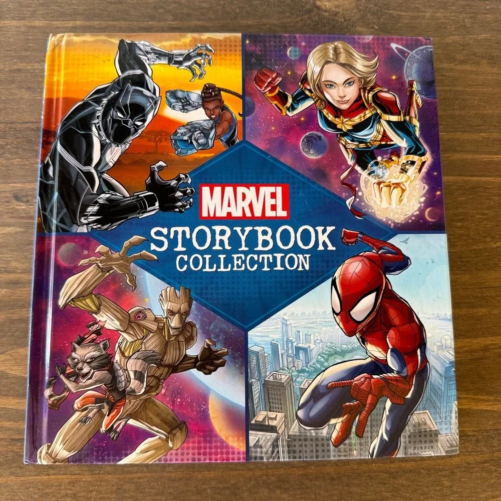 Marvel‎ Storybook Collection Hardcover Book 2023 Edition SpiderMan Avengers